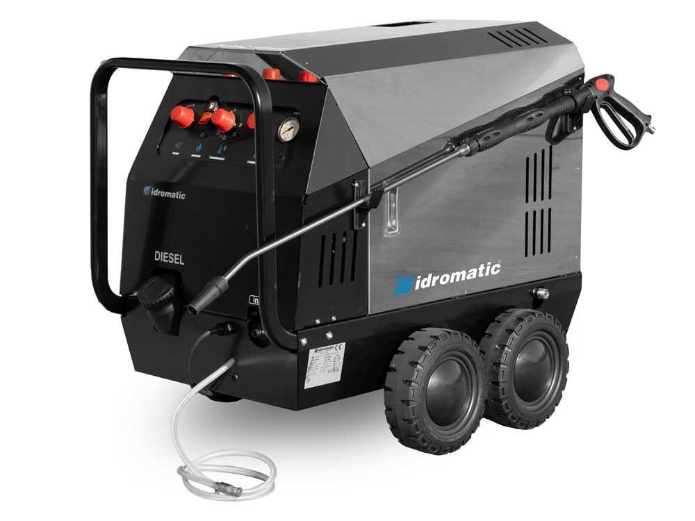idromatic astra 200.15 nettoyeur haute pression eau chaude triphasé pompe en laiton