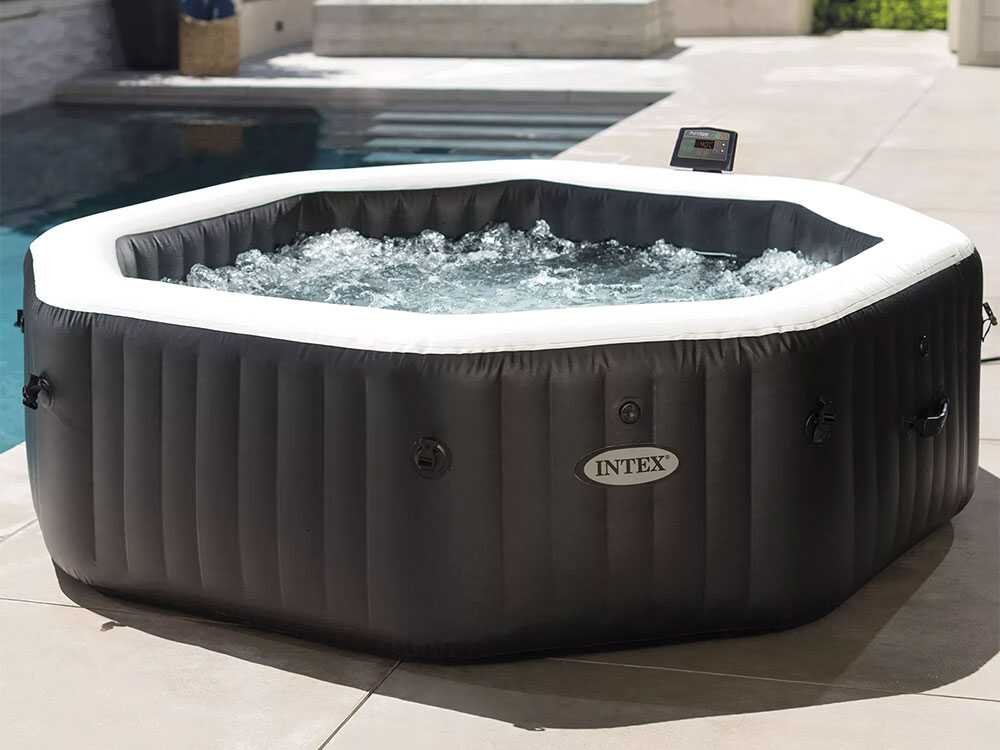 intex octogonale jet & bubble deluxe 28462ex Ø218x71 cm piscine hydromassage spa intex octogonale jet & bubble deluxe 28462ex Ø218x71 cm piscine hydromassage spa