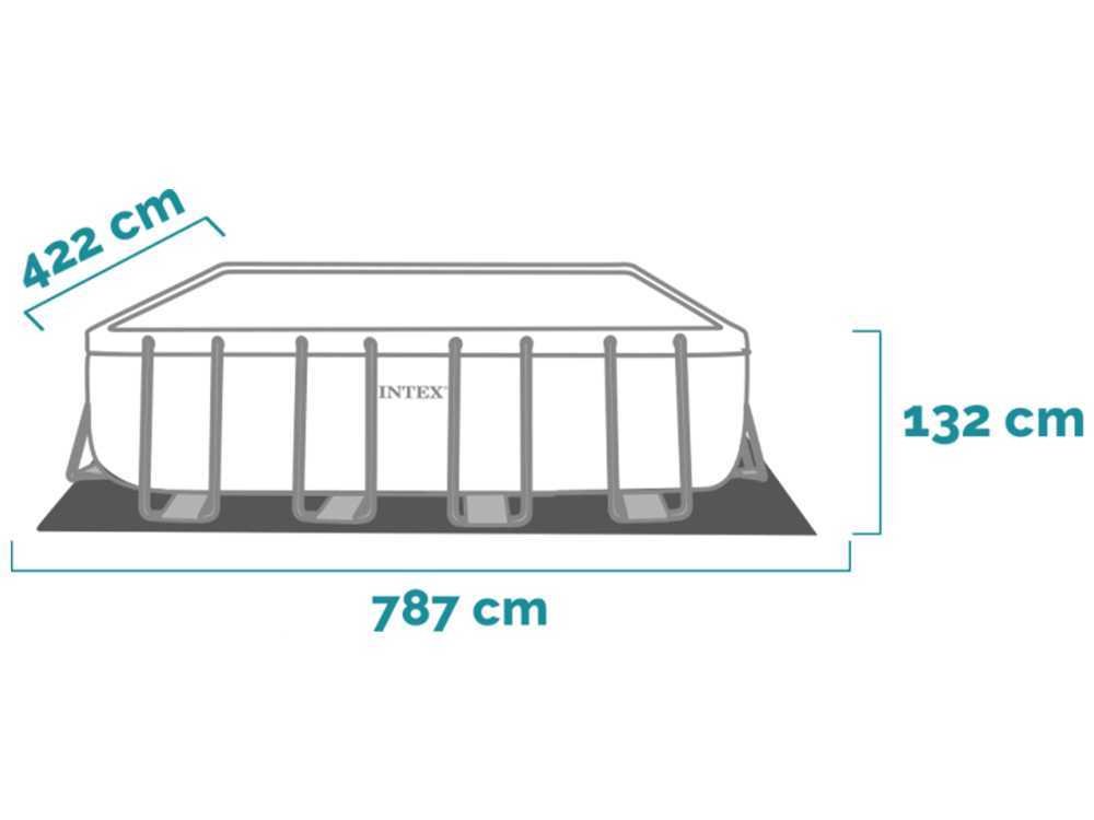 intex ultra xtr frame 26364np 732x366x132 cm piscine hors sol - Machines territoires intex ultra xtr frame 26364np 732x366x132 cm piscine hors sol