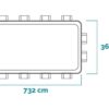 intex ultra xtr frame 26364np 732x366x132 cm piscine hors sol - Machines territoires intex ultra xtr frame 26364np 732x366x132 cm piscine hors sol
