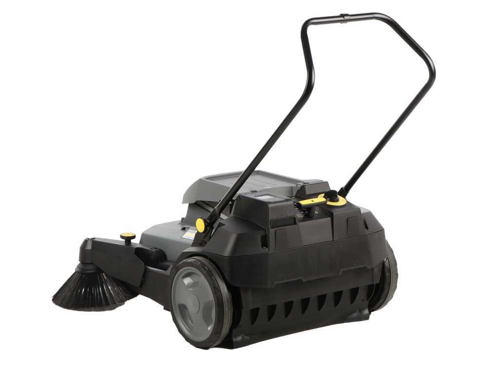 karcher km 70/25 c bp 2sb balayeuse à batterie avec bac de ramassage 36 v sans batterie ni chargeur