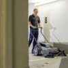 karcher km 70/30 c bp 2sb balayeuse à batterie avec bac de ramassage 36 v 6 ah