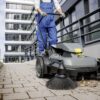 karcher km 70/30 c bp 2sb balayeuse à batterie avec bac de ramassage 36 v 6 ah