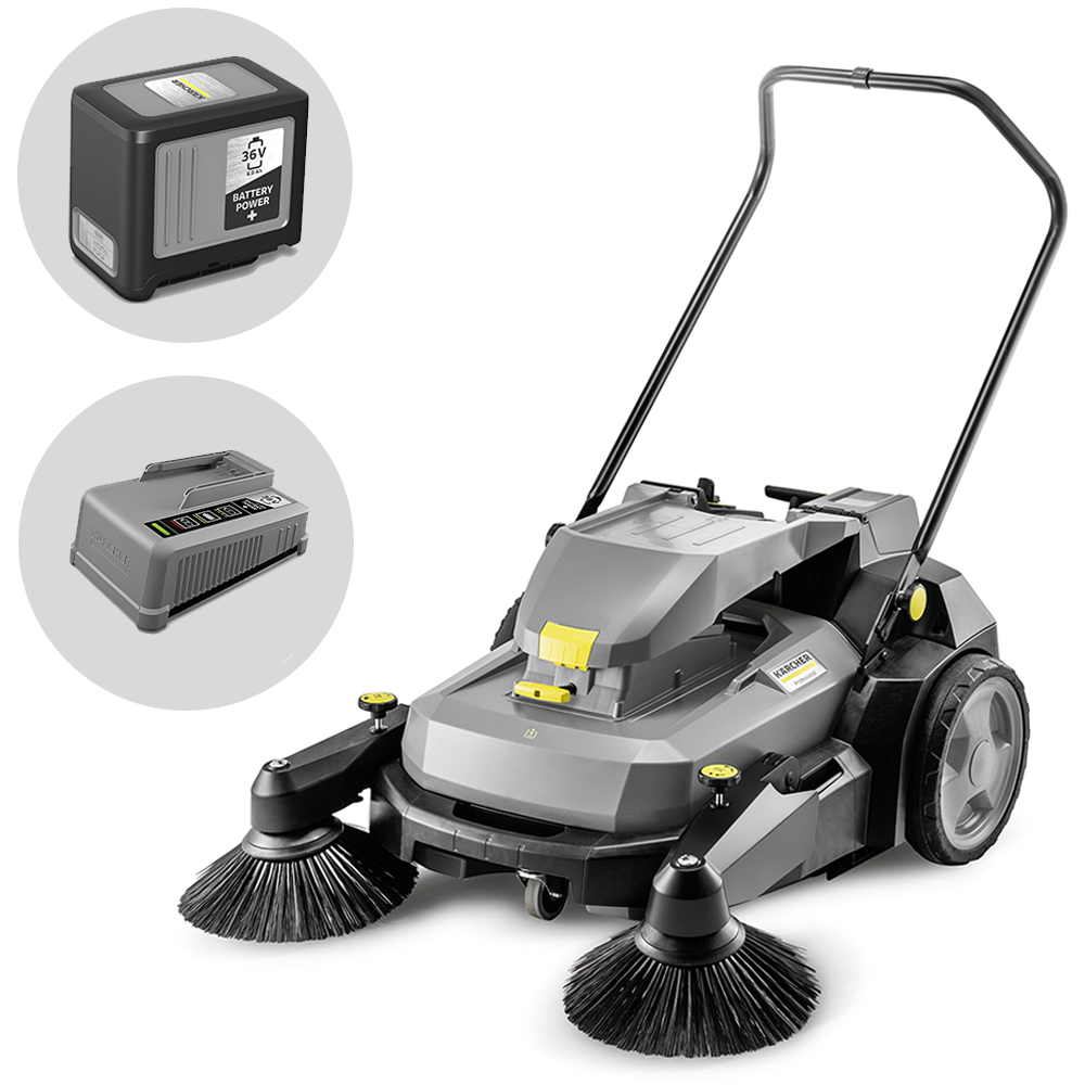 karcher km 70/30 c bp 2sb balayeuse à batterie avec bac de ramassage 36 v 6 ah karcher km 70/30 c bp 2sb balayeuse à batterie avec bac de ramassage 36 v 6 ah