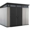keter artisan gris abri de jardin avec porte double battant 277x218x226 cm - Machines territoires keter artisan gris abri de jardin avec porte double battant 277x218x226 cm