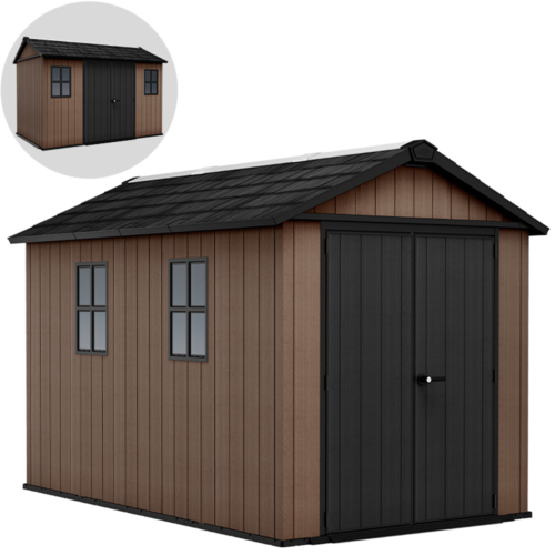 keter newton plus 7511/1175 abri de jardin avec porte à double battant et fenêtres 230 x 350 x 246 cm keter newton plus 7511/1175 abri de jardin avec porte à double battant et fenêtres 230 x 350 x 246 cm