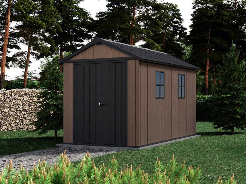 keter newton plus 7511/1175 abri de jardin avec porte à double battant et fenêtres 230 x 350 x 246 cm keter newton plus 7511/1175 abri de jardin avec porte à double battant et fenêtres 230 x 350 x 246 cm