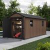 keter newton plus 7515/1575 abri de jardin avec porte à double battant et fenêtres 230 x 476 x 246 cm - Machines territoires keter newton plus 7515/1575 abri de jardin avec porte à double battant et fenêtres 230 x 476 x 246 cm