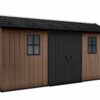 keter newton plus 7515/1575 abri de jardin avec porte à double battant et fenêtres 230 x 476 x 246 cm - Machines territoires keter newton plus 7515/1575 abri de jardin avec porte à double battant et fenêtres 230 x 476 x 246 cm