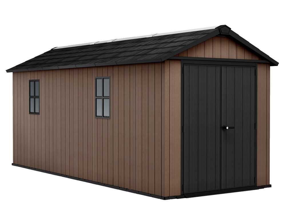 keter newton plus 7517/1775 abri de jardin avec porte à double battant et fenêtres 230 x 539 x 246 cm keter newton plus 7517/1775 abri de jardin avec porte à double battant et fenêtres 230 x 539 x 246 cm