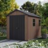keter newton plus 759/975 abri de jardin avec porte à double battant et fenêtres 230 x 287 x 246 cm - Machines territoires keter newton plus 759/975 abri de jardin avec porte à double battant et fenêtres 230 x 287 x 246 cm