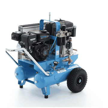 kit motocompresseur campagnola mc 658 7cv + 2 peignes vibreurs pneumatiques tuono evo