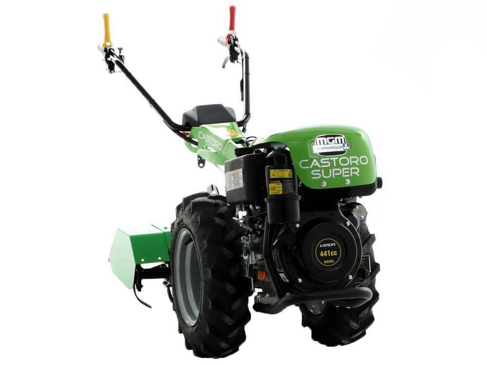 lampacrescia mgm castoro super motoculteur diesel loncin d440f 11 cv