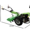 lampacrescia mgm castoro super motoculteur diesel loncin d440f 11 cv