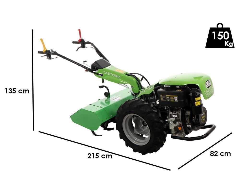 lampacrescia mgm castoro super motoculteur diesel loncin d440f 11 cv
