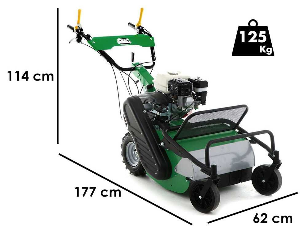 lampacrescia mgm ttr580/s tondeuse débroussailleuse à couteaux honda gx200 - Machines territoires lampacrescia mgm ttr580/s tondeuse débroussailleuse à couteaux honda gx200
