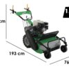 lampacrescia mgm ttr690 tondeuse débroussailleuse à couteaux honda gx270