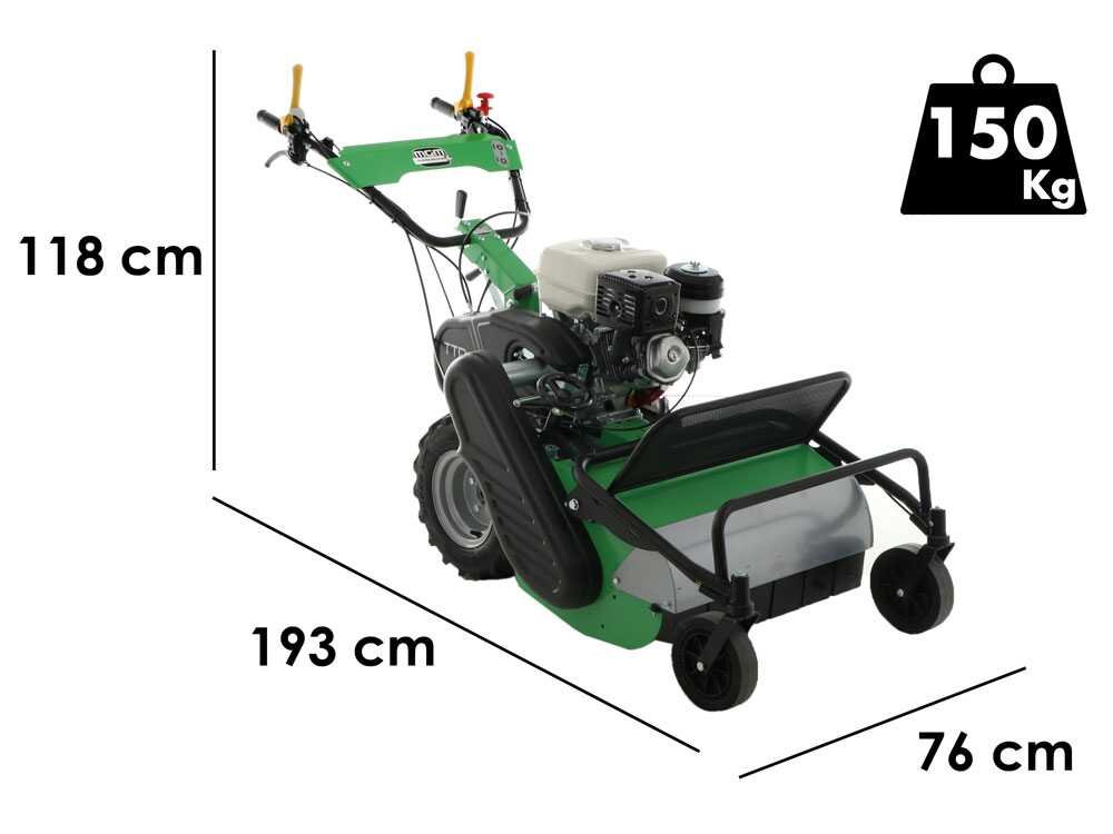 lampacrescia mgm ttr690 tondeuse débroussailleuse à couteaux honda gx270