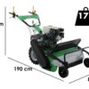 lampacrescia mgm ttr790 tondeuse débroussailleuse à couteaux honda gx270