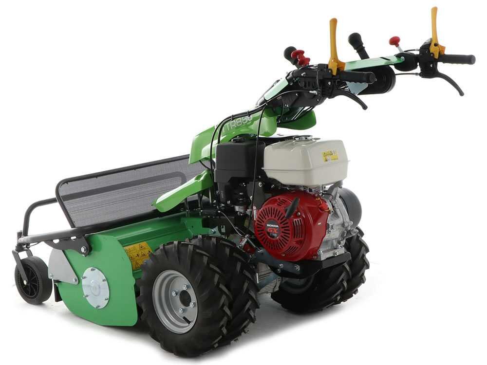 lampacrescia mgm ttr886 tondeuse débroussailleuse à couteaux roues jumelées honda gx390 pentes fortes - Machines territoires lampacrescia mgm ttr886 tondeuse débroussailleuse à couteaux roues jumelées honda gx390 pentes fortes