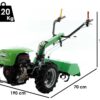 lampacrescia mgm volpino df motoculteur à essence loncin g270f 10 cv - Machines territoires lampacrescia mgm volpino df motoculteur à essence loncin g270f 10 cv