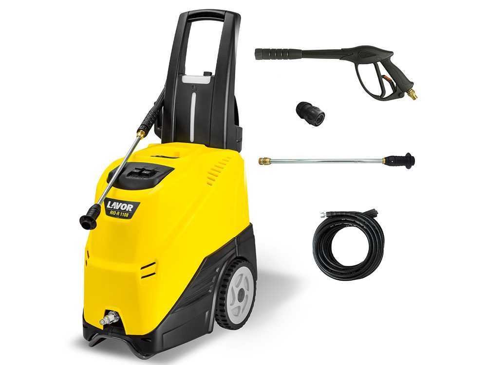 lavor rio r 1108 nettoyeur haute pression à eau chaude lavorwash 145 bar 450 l/h
