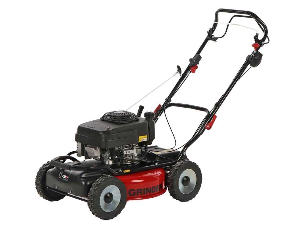 marina systems grinder 4x4 skw tondeuse à gazon thermique tractée moteur kawasaki fj180v coupe de 52 cm - Machines territoires marina systems grinder 4x4 skw tondeuse à gazon thermique tractée moteur kawasaki fj180v coupe de 52 cm