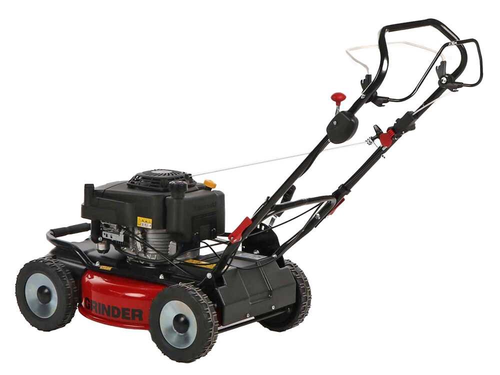 marina systems grinder 4x4 skw tondeuse à gazon thermique tractée moteur kawasaki fj180v coupe de 52 cm - Machines territoires marina systems grinder 4x4 skw tondeuse à gazon thermique tractée moteur kawasaki fj180v coupe de 52 cm