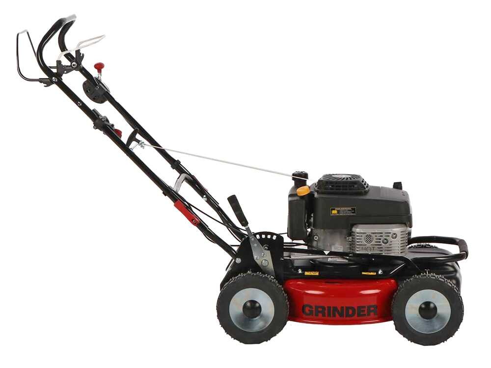 marina systems grinder 4x4 skw tondeuse à gazon thermique tractée moteur kawasaki fj180v coupe de 52 cm - Machines territoires marina systems grinder 4x4 skw tondeuse à gazon thermique tractée moteur kawasaki fj180v coupe de 52 cm
