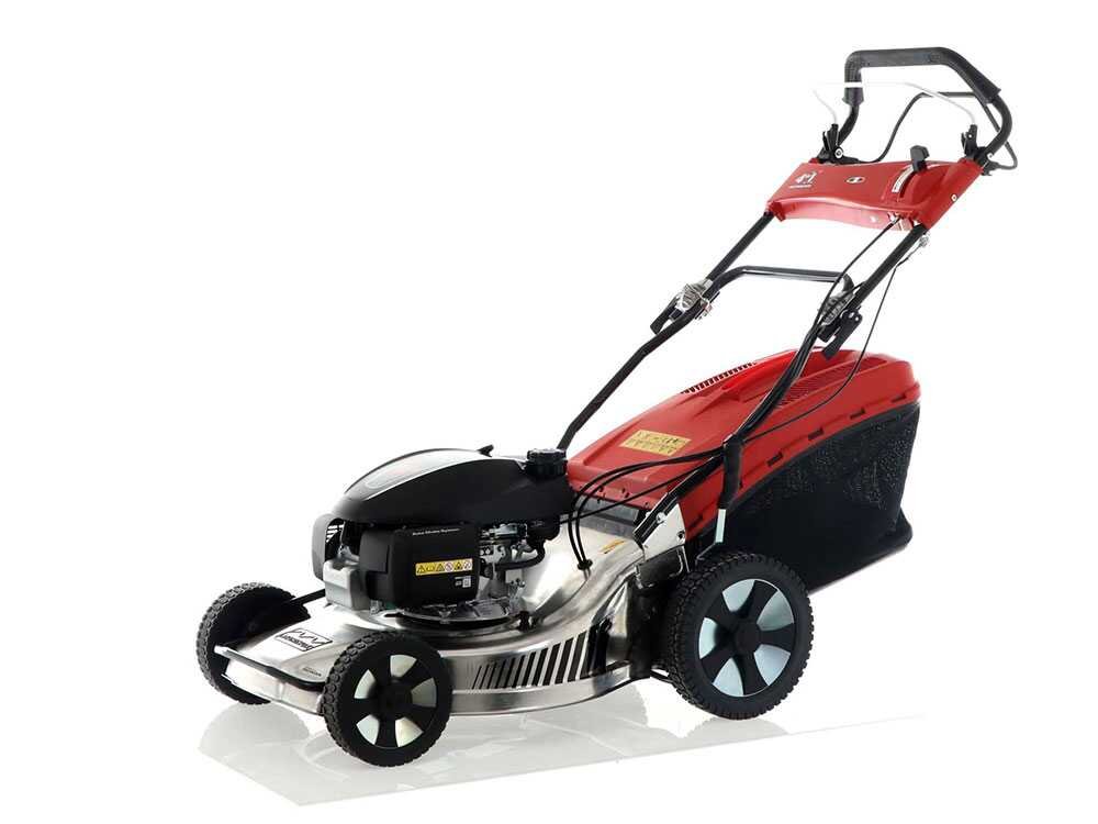 marina systems mx 55 3v tondeuse à gazon thermique tractée moteur honda gcvx 200 acier inox - Machines territoires marina systems mx 55 3v tondeuse à gazon thermique tractée moteur honda gcvx 200 acier inox