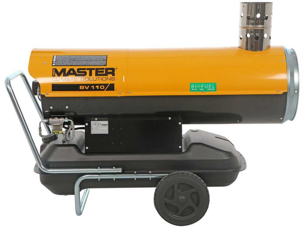 master bv 110 e générateur d'air chaud à gasoil à chauffage indirect - Machines territoires master bv 110 e générateur d'air chaud à gasoil à chauffage indirect