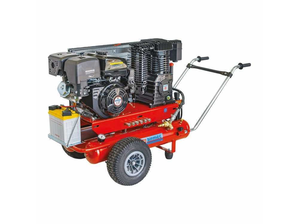 motocompresseur airmec tts 34110/900 moteur à essence loncin 11 hp compresseur - Machines territoires motocompresseur airmec tts 34110/900 moteur à essence loncin 11 hp compresseur