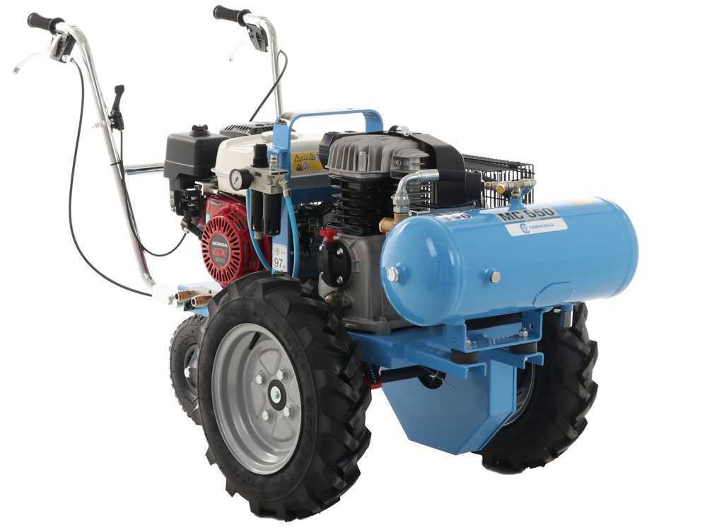 motocompresseur automoteur campagnola mc 550 moteur honda gx200
