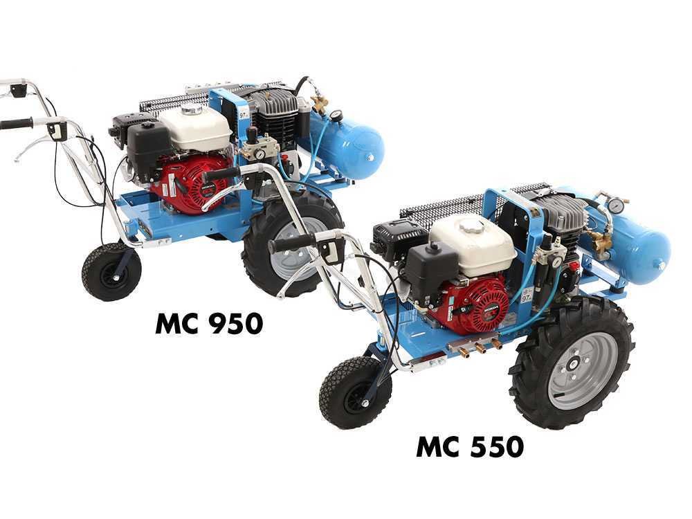 motocompresseur autotracté campagnola mc 950 moteur honda gx270 - Machines territoires motocompresseur autotracté campagnola mc 950 moteur honda gx270