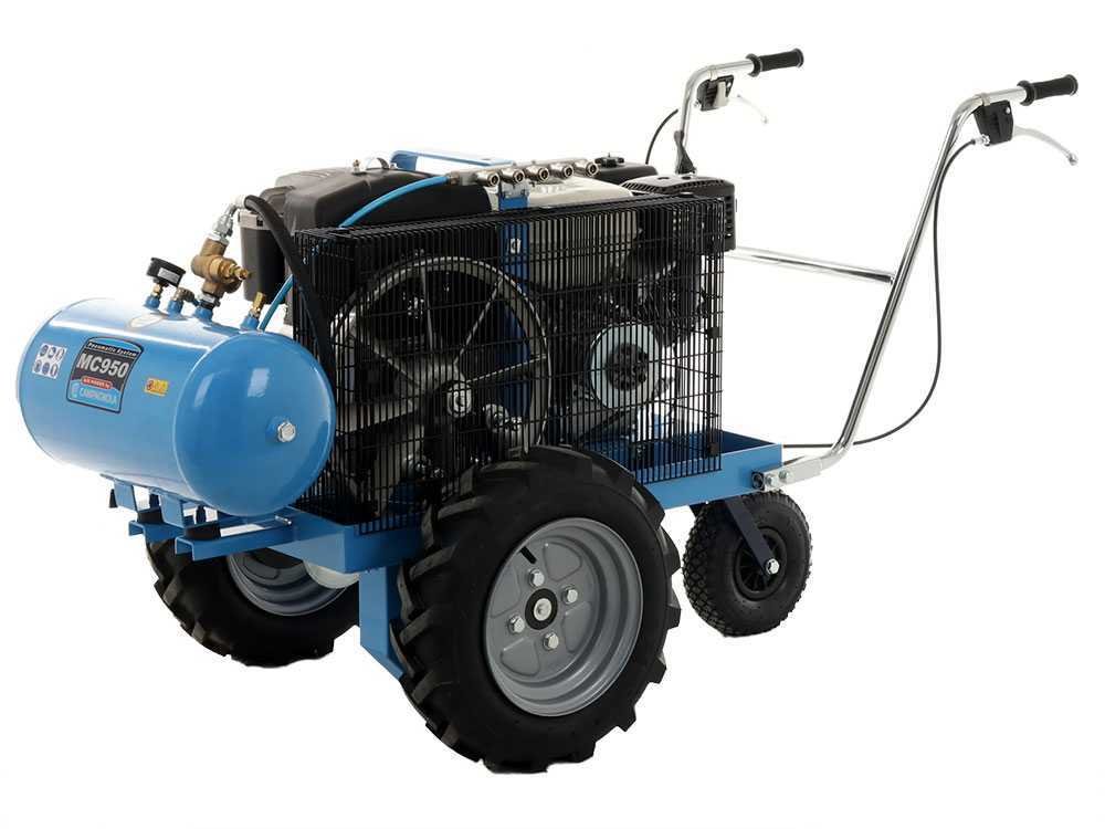 motocompresseur autotracté campagnola mc 950 moteur honda gx270 - Machines territoires motocompresseur autotracté campagnola mc 950 moteur honda gx270