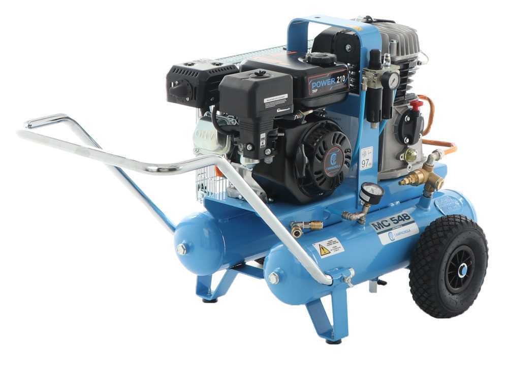 motocompresseur thermique campagnola mc 548 moteur à essence 7 cv - Machines territoires motocompresseur thermique campagnola mc 548 moteur à essence 7 cv