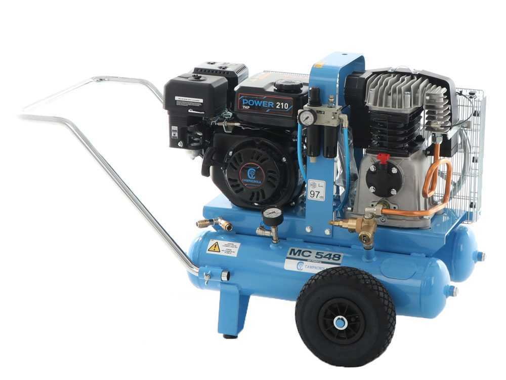 motocompresseur thermique campagnola mc 548 moteur à essence 7 cv - Machines territoires motocompresseur thermique campagnola mc 548 moteur à essence 7 cv