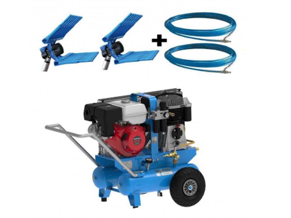 motocompresseur thermique campagnola mc 660 moteur à essence honda gx270 + 2 peignes vibreurs - Machines territoires motocompresseur thermique campagnola mc 660 moteur à essence honda gx270 + 2 peignes vibreurs
