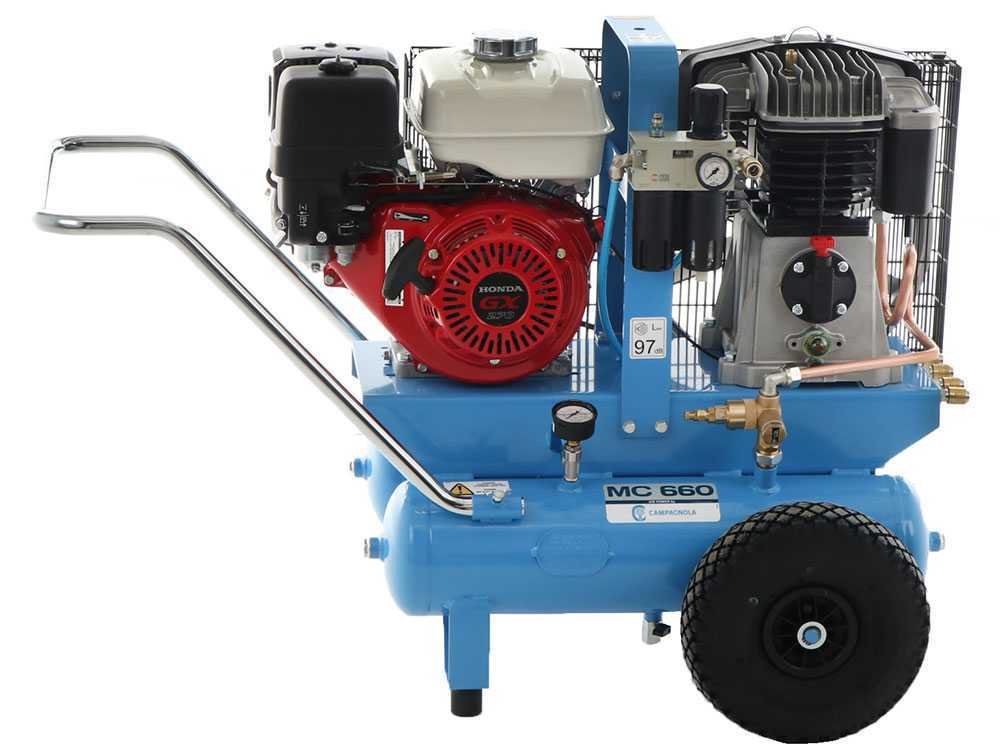 motocompresseur thermique campagnola mc 660 moteur à essence honda gx270 motocompresseur thermique campagnola mc 660 moteur à essence honda gx270