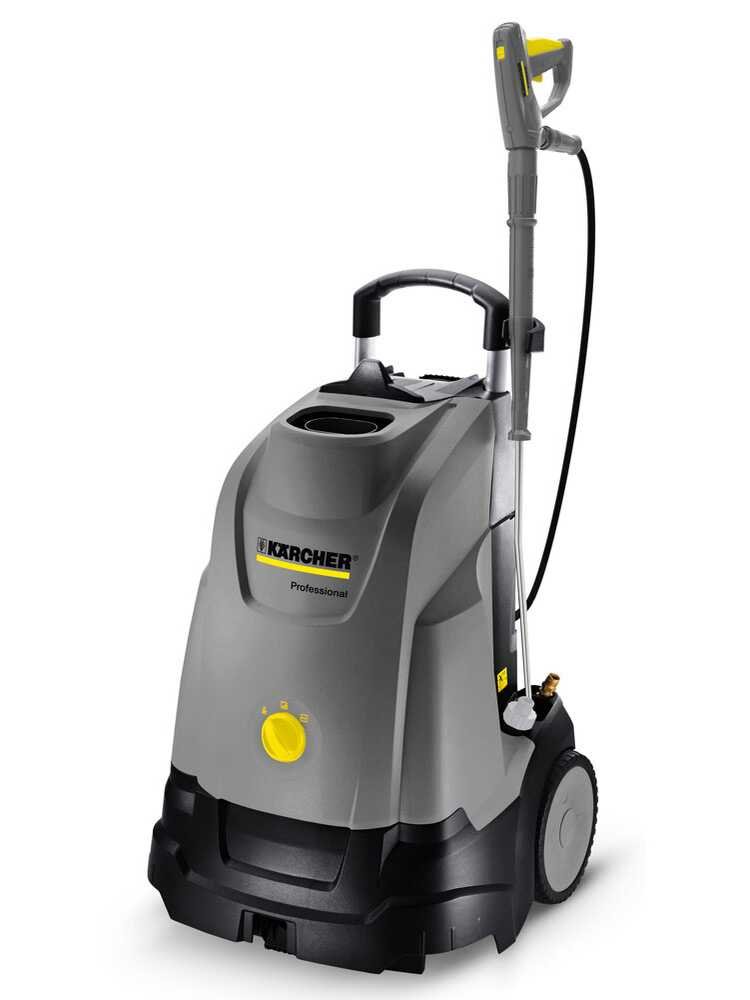 nettoyeur haute pression eau chaude karcher pro hds 5/11 u monophasé pompe en laiton design vertical