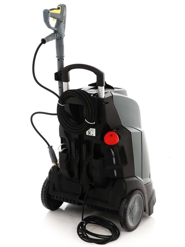 nettoyeur haute pression eau chaude karcher pro hds 5/11 u monophasé pompe en laiton design vertical