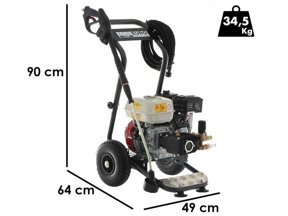nettoyeur haute pression thermique agrieuro top line bwd k 11/200 moteur honda gx200
