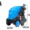 nilfisk mh 3c nettoyeur haute pression à eau chaude industriel monophasé 200 bars 600 l/h