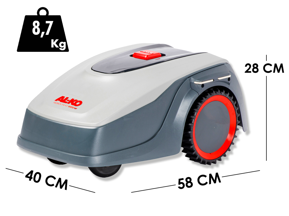 robolinho al ko 800 w robot tondeuse avec câble périphérique
