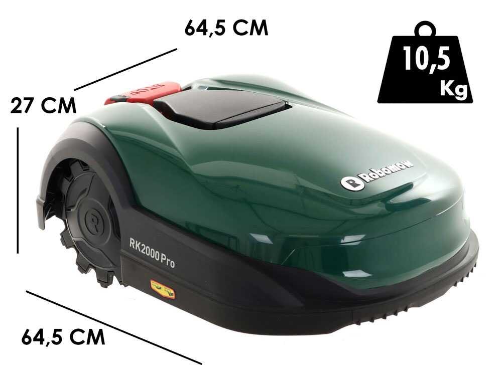 robomow rk 2000 pro robot tondeuse avec batterie au lithium