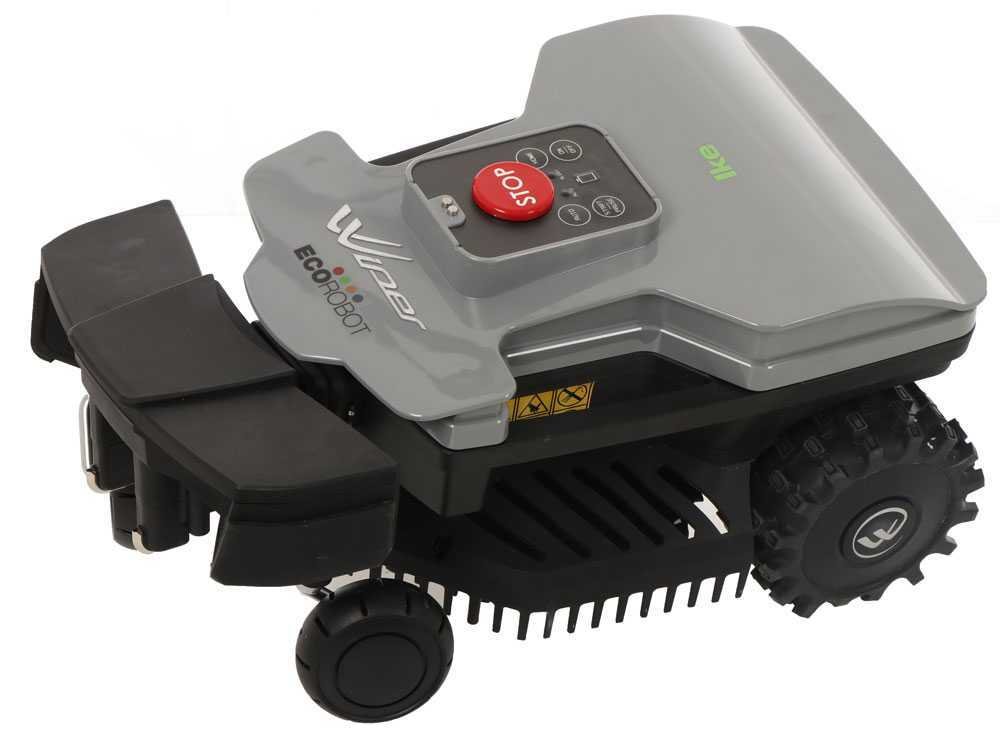 robot tondeuse wiper ike xh10r contrôle via app largeur de coupe 18 cm - Machines territoires robot tondeuse wiper ike xh10r contrôle via app largeur de coupe 18 cm