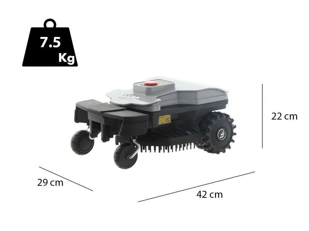robot tondeuse wiper ike xh10r contrôle via app largeur de coupe 18 cm - Machines territoires robot tondeuse wiper ike xh10r contrôle via app largeur de coupe 18 cm