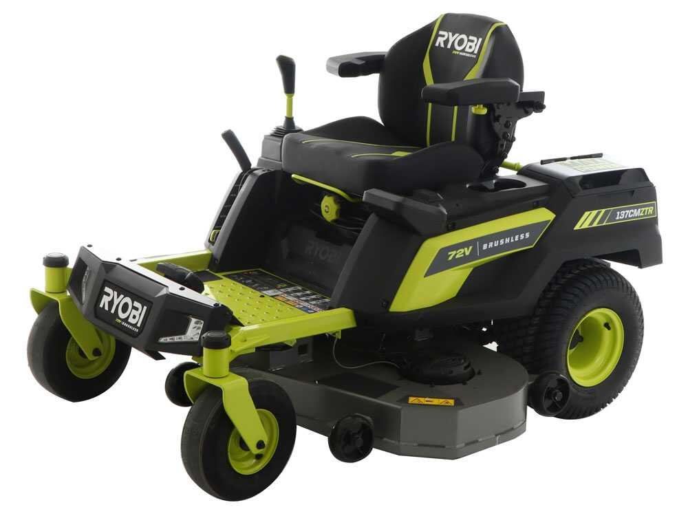 ryobi ztrx137 tondeuse autoportée à rayon de braquage zéro sur batterie 72v/30ah coupe de 137cm 2en1 ryobi ztrx137 tondeuse autoportée à rayon de braquage zéro sur batterie 72v/30ah coupe de 137cm 2en1