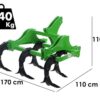 seven italy décompacteur rt5 compak 5 Éléments 170 cm