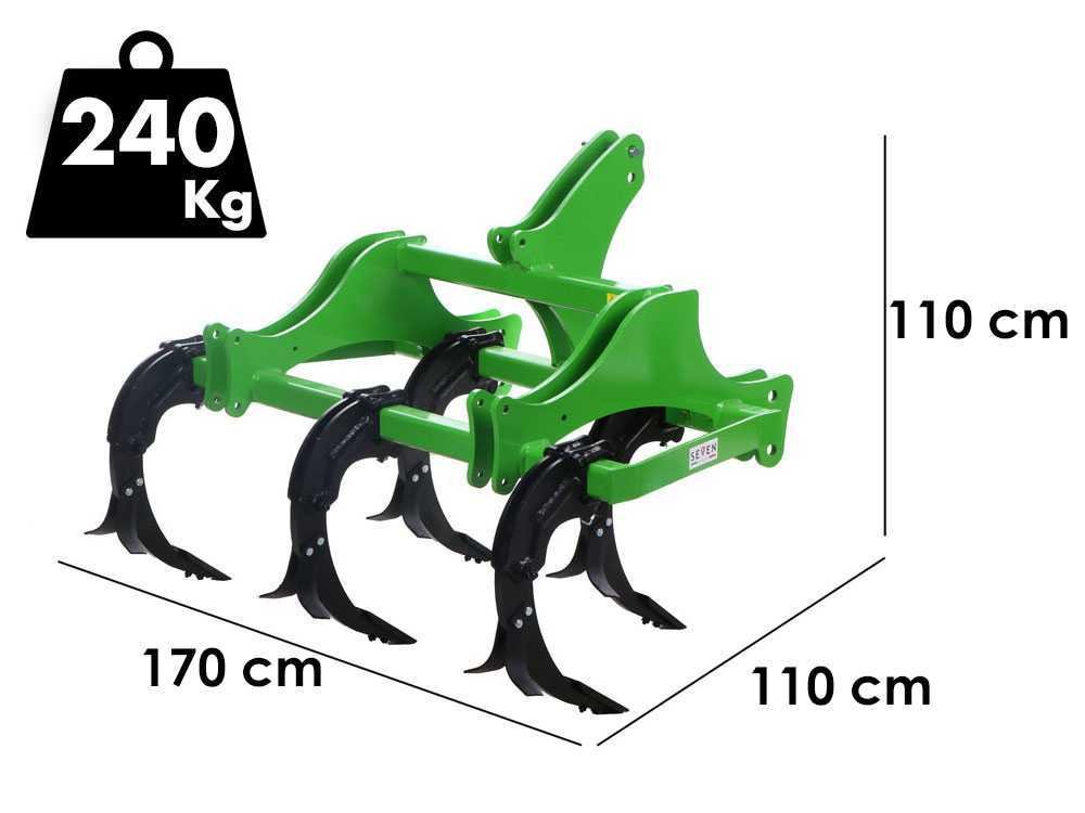seven italy décompacteur rt5 compak 5 Éléments 170 cm